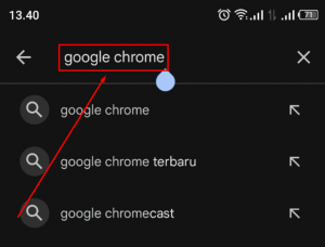Searching Google Playstore